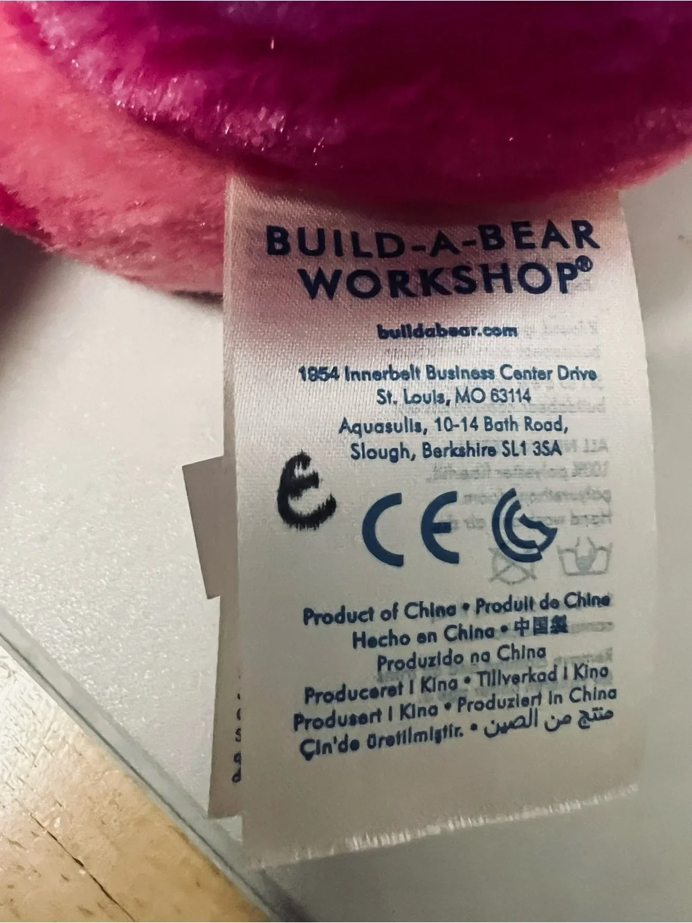 Build-A-Bear Workshop Sunset Bunny Rabbit Myrtle Beach Ombré Plush Animal